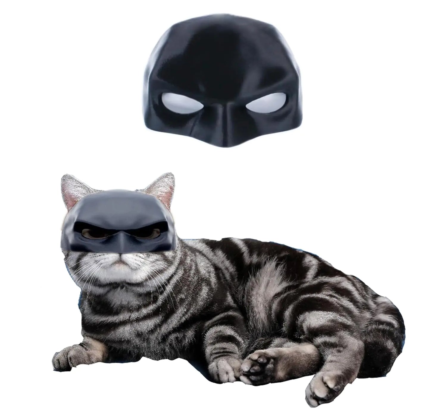 Cat Mask Cat Cosplay Hat Cat Halloween Costume Accessory Fits Most Cats (Medium)