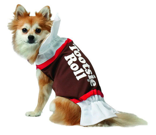Rasta Imposta Tootsie Roll Dog Costume Small