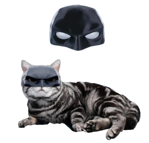Cat Mask Cat Cosplay Hat Cat Halloween Costume Accessory Fits Most Cats (Medium)